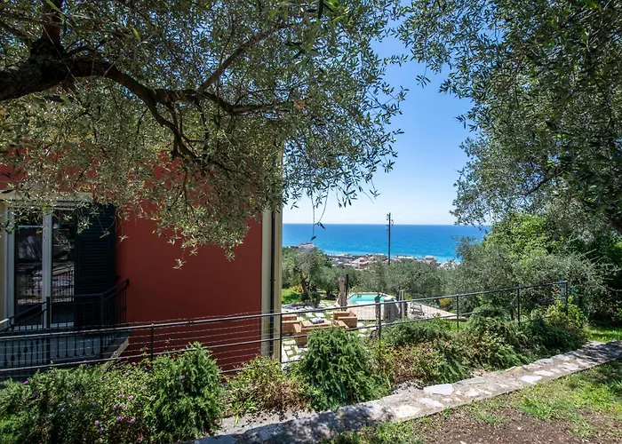 257b - Maiso - Vista Mare, Giardino E Piscina Privata A 2 Minuti Di Auto Dalle Spiagge E Mare - Parcheggio Privato Incluso * Lavagna