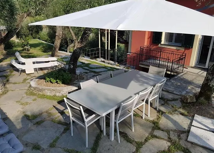 257b - Maiso - Vista Mare, Giardino E Piscina Privata A 2 Minuti Di Auto Dalle Spiagge E Mare - Parcheggio Privato Incluso Lavagna