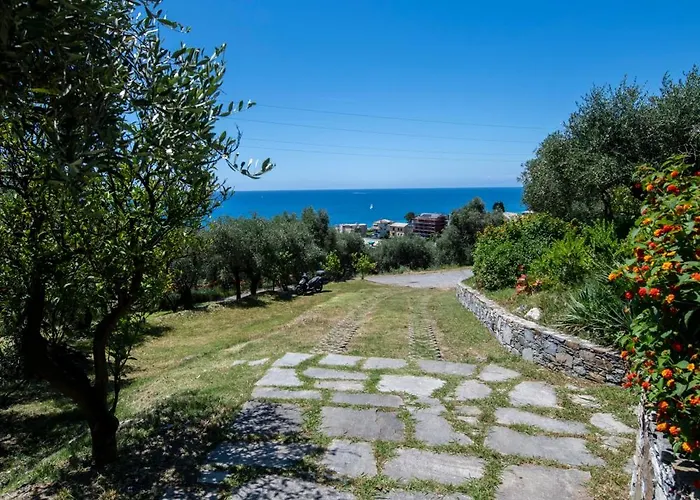 257b - Maiso - Vista Mare, Giardino E Piscina Privata A 2 Minuti Di Auto Dalle Spiagge E Mare - Parcheggio Privato Incluso Apartmán