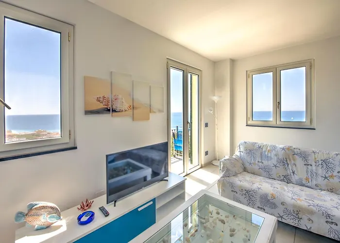 257b - Maiso - Vista Mare, Giardino E Piscina Privata A 2 Minuti Di Auto Dalle Spiagge E Mare - Parcheggio Privato Incluso Apartman