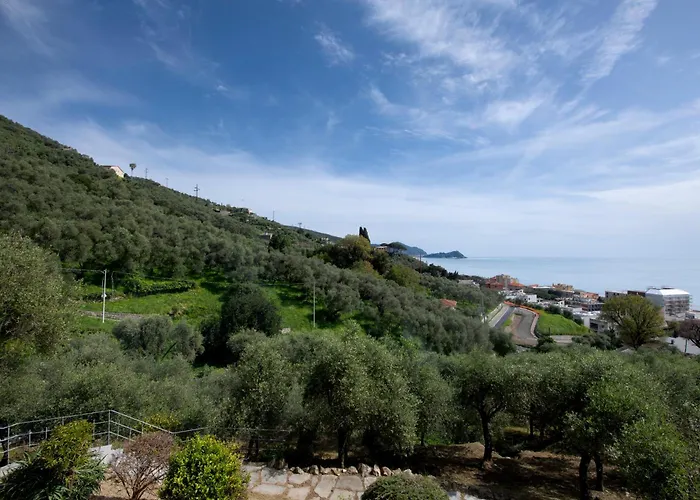 257b - Maiso - Vista Mare, Giardino E Piscina Privata A 2 Minuti Di Auto Dalle Spiagge E Mare - Parcheggio Privato Incluso