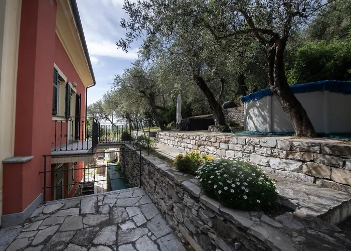 257b - Maiso - Vista Mare, Giardino E Piscina Privata A 2 Minuti Di Auto Dalle Spiagge E Mare - Parcheggio Privato Incluso Lavagna