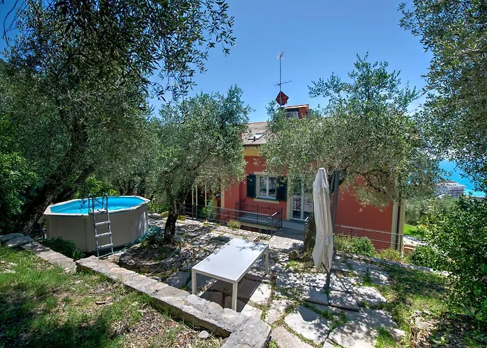 257b - Maiso - Vista Mare, Giardino E Piscina Privata A 2 Minuti Di Auto Dalle Spiagge E Mare - Parcheggio Privato Incluso